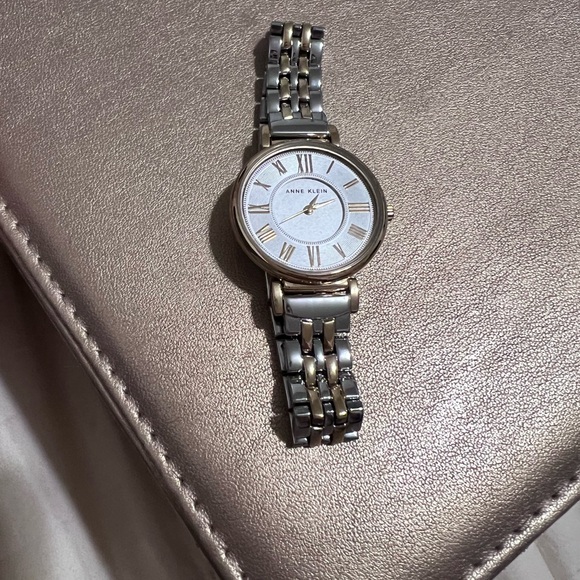 Anne Klein mixed metal watch - Picture 1 of 1